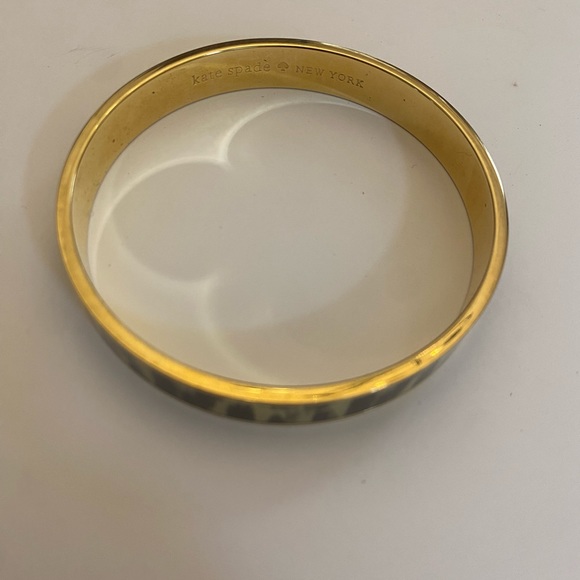 Kate Spade Leopard Print Enamel Bangle - Picture 3 of 4